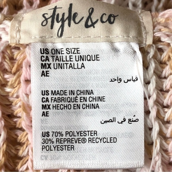 Style & Co Knit Infinity Scarf NWT - Picture 5 of 6